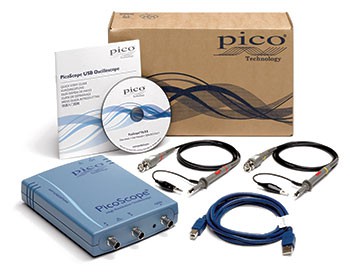 PicoScope 4262示波器體積小，重量輕，便于攜帶，無需外部電源